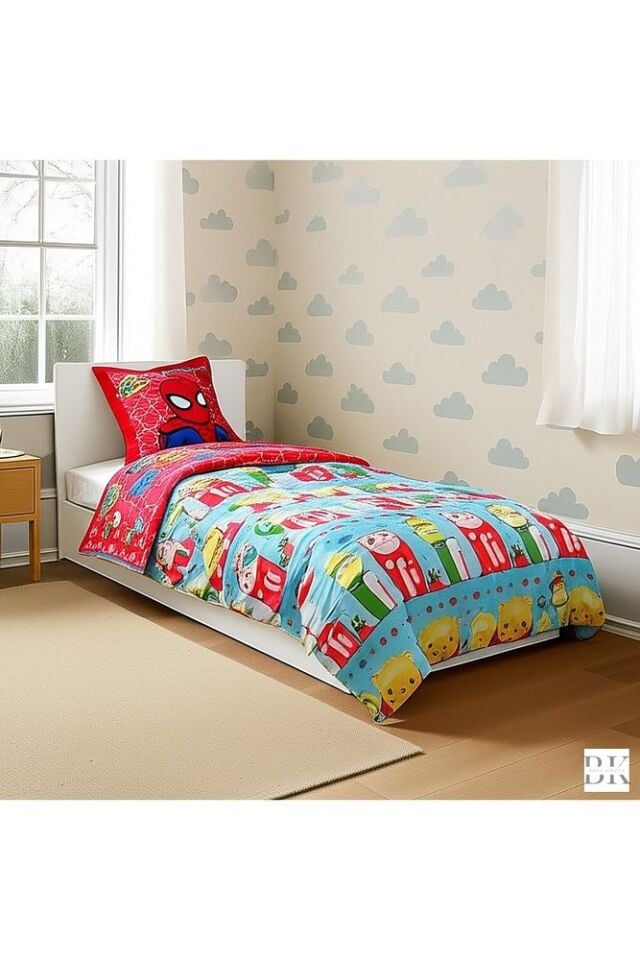 Beyaz Minimalist Tek Kişilik Karyola