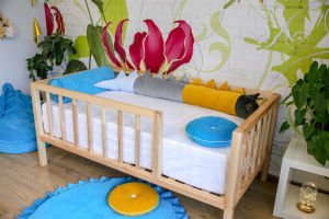 Baby Kinder Ghazal Doğal Montessori Bebek ve Çocuk Karyolası