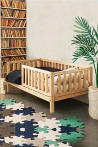 Baby Kinder RF. Lovely Montessori Doğal Bebek ve Çocuk Karyolası