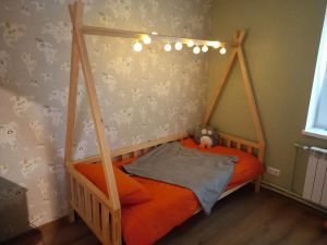 Baby Kinder Toddler Montessori Doğal Bebek ve Çocuk Karyolası