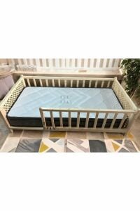 So Chic Doğal Ahşap Montessori Bebek ve Çocuk Karyolası