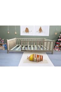 So Chic Doğal Ahşap Montessori Bebek ve Çocuk Karyolası