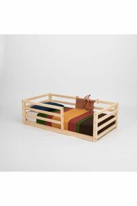 BABY KİNDER DOĞAL AHŞAP MONTESSORİ BEBEK VE ÇOCUK KARYOLASI